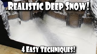 Easy Realistic Deep Snow Terrain [upl. by Lu]