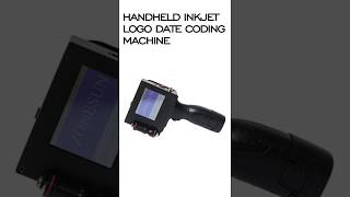 How to use Touch Screen Handheld Intelligent USB QR 360 degree Inkjet Printer [upl. by Nesnah]