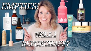 Empties Hits Misses amp Repurchases For Over 50 [upl. by Tillion482]