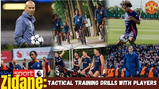 ✅💯🔥ZIDANE SHAKES UP MANCHESTER UNITED WITH INTENSE TACTICAL DRILLS✅💯🔥 [upl. by David]