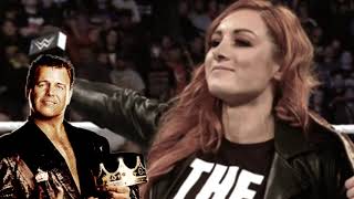 Jerry Lawler teaches Becky Lynch how to throw a punch [upl. by Aicilyhp]