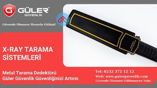 Metal Tarama Dedektörü Güler Güvenlik Güvenliğinizi Artırın [upl. by Eiromem]