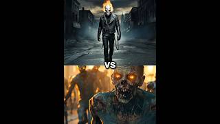 Ghost Rider vs Zombies vs Gaint Creatures  Werewolf Hellboy Mummies yeti preditor whiches [upl. by Felicdad]