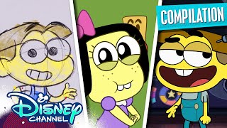 Big City Greens Broken Karaoke Chibi Tiny Tales How Not To Draw amp Theme Song Takeover Compilation [upl. by Cheke]