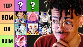 QUAL É O MELHOR ARCO DE DRAGON BALL TIERLIST COMPLETA 🟠🐉 [upl. by Lida]