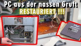 PC aus der nassen Gruft retten  Restauration  Rost und Schimmel beseitigen  4K [upl. by Cahra]