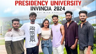 INVINCIA 2024  PRESIDENCY UNIVERSITY BANGALOREIN TELUGU presidencyuniversity bangalore [upl. by Corie912]