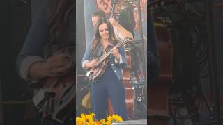 Sierra Hull LIVE at The Grand Targhee Bluegrass Festival 81024 mandolin bluegrass sierrahull [upl. by Cybill]