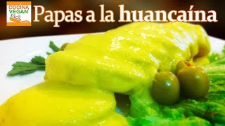 Papas a la huancaína versión vegana  Cocina Vegan Fácil [upl. by Firehs]