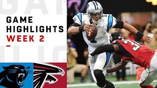 Panthers vs Falcons Week 2 Highlights  NFL 2018 [upl. by Socram]