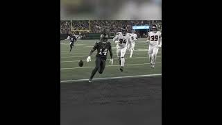 Jets Fumble Touchdown Out Of The End Zone shorts [upl. by Dnomasor]