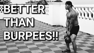 BURPEE KILLER Full Body Single Kettlebell Complex For MUSCLE AND CONDITIONING [upl. by Ainex]