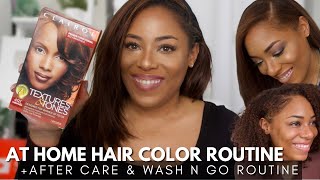 AT HOME HAIR COLOR ROUTINE  EVERYDAY HAIRCARE ROUTINE LIA LAVON [upl. by Hallee185]