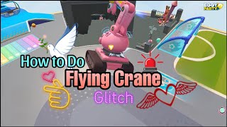 Eggy Party  How to Do Flying Crane Glitch Game Guide iOS [upl. by Ladonna]