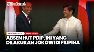 Absen HUT PDIP Ini yang Dilakukan Jokowi di Filipina [upl. by Cassella927]