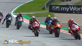 MotoGP Austrian Grand Prix EXTENDED HIGHLIGHTS  81620  Motorsports on NBC [upl. by Ariom]