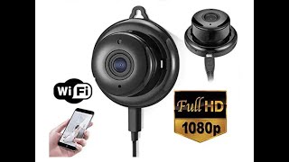 SmartCam Mini Full HD 1080P Camera Professional Wireless WiFi Home IPAP Camera Camcorder Monitor Ni [upl. by Alvera679]