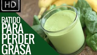 Batido verde cremoso bajo en calorias para perder grasa [upl. by Florrie]