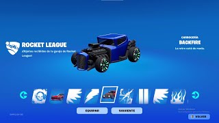 ¡GRATIS Como CONSEGUIR el COCHE de METALLICA BACKFIRE en FORTNITE Temporada 3 [upl. by Moazami481]