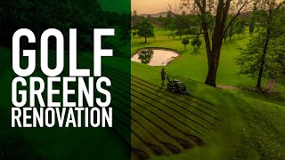 Golf Greens Renovation  Nowra Golf Course [upl. by Enihpets]