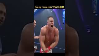 Funny moments WWE of John Cena 🤣😜 shorts ll video [upl. by Estrellita]