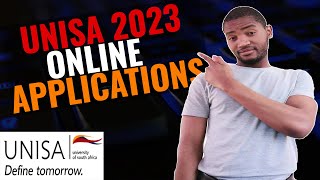 How to apply at UNISA online for 2023 admission  University of South Africa [upl. by Ynelram]