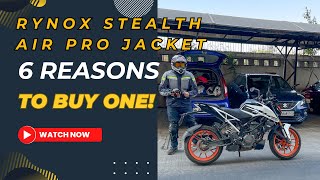 RIDING JACKET TIPS  SAFETY vs PRICE  Rynox Tornado Pro 3 Jacket Review  Best Gear India [upl. by Eyahc44]