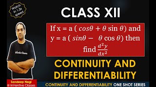 ONE SHOT DIFFERENTIATION CLASS 12 IMPORTANT QUESTIONS  Differentiation Previous Year questions PYQs [upl. by Alberta341]