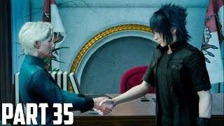 Final Fantasy XV  100 Walkthrough Part 35 PS4 – Chapter 9 The Summit [upl. by Etan]