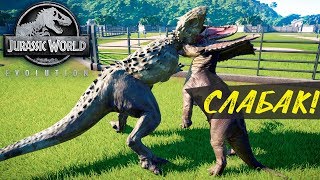 Все Хишные Динозавры проиграли Травоядным Jurassic World Evolution [upl. by Ahseirej657]