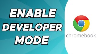 How to Enable Developer Mode on Chromebook 2024 [upl. by Bunni908]