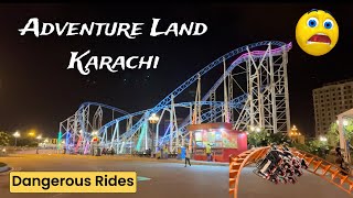 Adventure Land Karachi  Bahria Town  Crazy Rides [upl. by Ennovyahs]