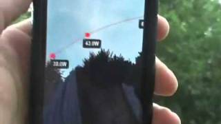 DishPointer Augmented Reality iPhone Satellite Finder [upl. by Manheim544]