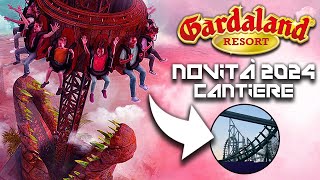 GARDALAND NOVITÀ 2024 AGGIORNAMENTO DAL CANTIERE  NUOVE INFORMAZIONI 😳 [upl. by Ahsiemak]