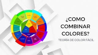 Teoría de color  Como combinar colores [upl. by Mercy821]