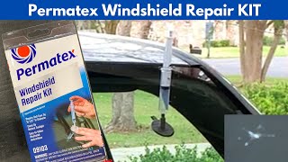 How to use the Permatex Windshield Repair Kit [upl. by Rimahs]