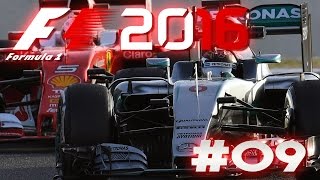 F1 2016 Deutsch Lets Play 09 Zurück in die Spur in Barcelona  HD [upl. by Heringer]