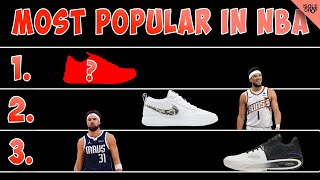 Top 10 MOST WORN Hoop Shoes in the NBA 202425 So Far [upl. by Einra]