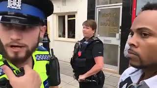 Street Preacher Wisely Defends Himself to UK Police  CFM [upl. by Tebzil330]