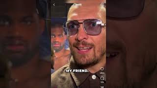 OLEKSANDR USYK REACTION ON ANTHONY JOSHUA LOST AGAINST DANIEL DUBOIS boxing britishboxer [upl. by Marcella]