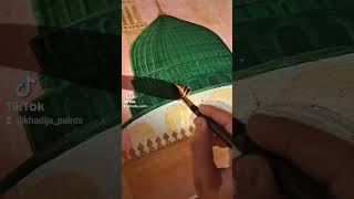 How I varnish a painting acrylicpainting art madina youwillalsoloveit [upl. by Hite]