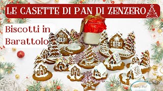 RICETTA LE CASETTE di Pan di Zenzero Segnaposto e Centrotavola per NATALE [upl. by Engamrahc668]