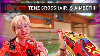 I Tried SEN TenZ NEW Crosshair and it is INSANE [upl. by Barbabas524]