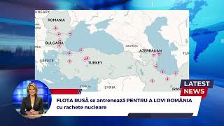 RUSIA se antrenează PENTRU A LOVI ROMÂNIA cu rachete nucleare  Știri Actuale [upl. by Sera285]