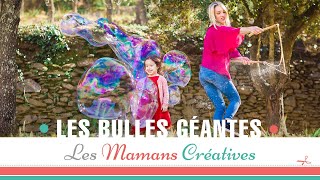 DIY  TUTO EXPÉRIENCE enfant  La recette des bulles géantes [upl. by Tawney]