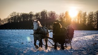 Kulig na Kaszubach  Zima 2018  Atrol Kębłowo [upl. by Yci]