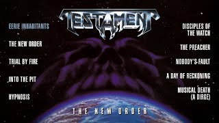 TESTAMENT  The New Order OFFICIAL FULL ALBUM STREAM [upl. by Hairom804]