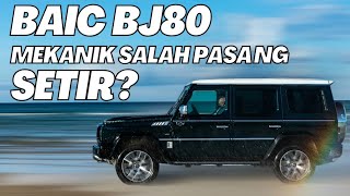 Mirip GClass Sensasi Naik Mobil BAIC BJ80 Setir Kiri [upl. by Higgs]