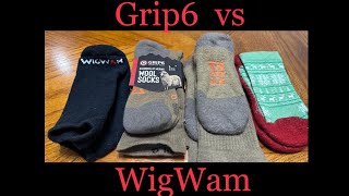 Grip6 vs WigWam socks 3 month update [upl. by Morie614]