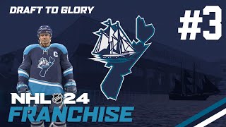 2024 NHL DraftYear 1 Offseason  NHL 24  GM Mode Commentary  Raiders  Ep3 [upl. by Farrison]